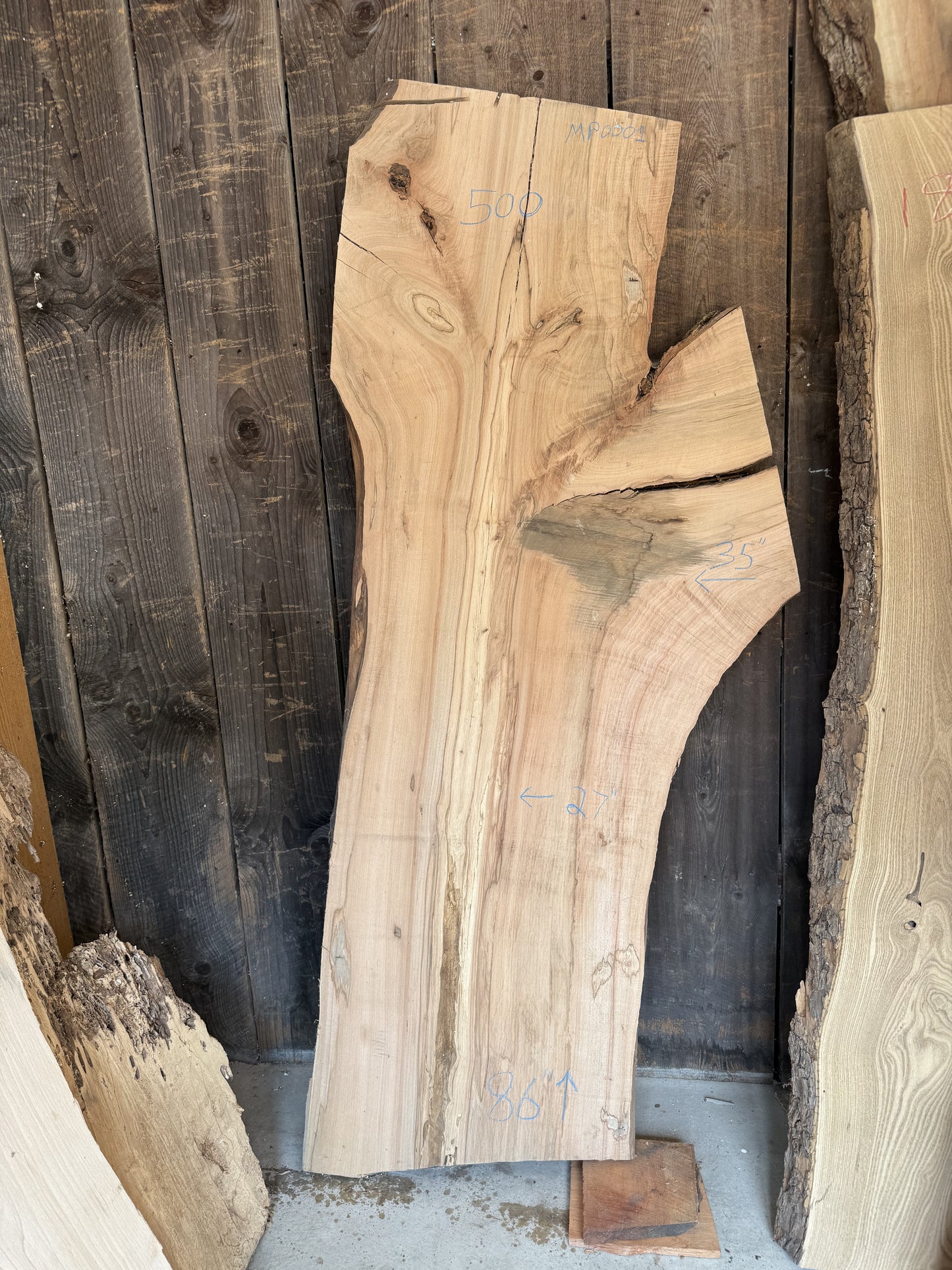 Live Edge Maple Slab