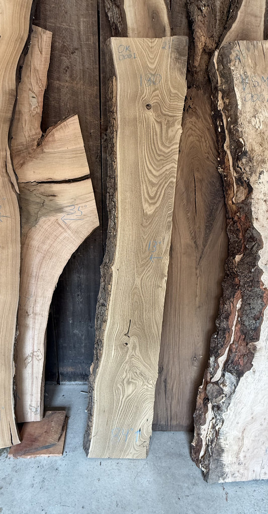 Live Edge Oak Slab